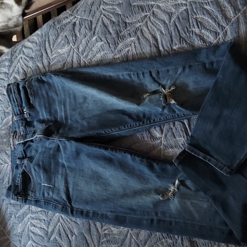 .Lucky Brand Jeans .Size 8/29 Bridgette Skinny distressed